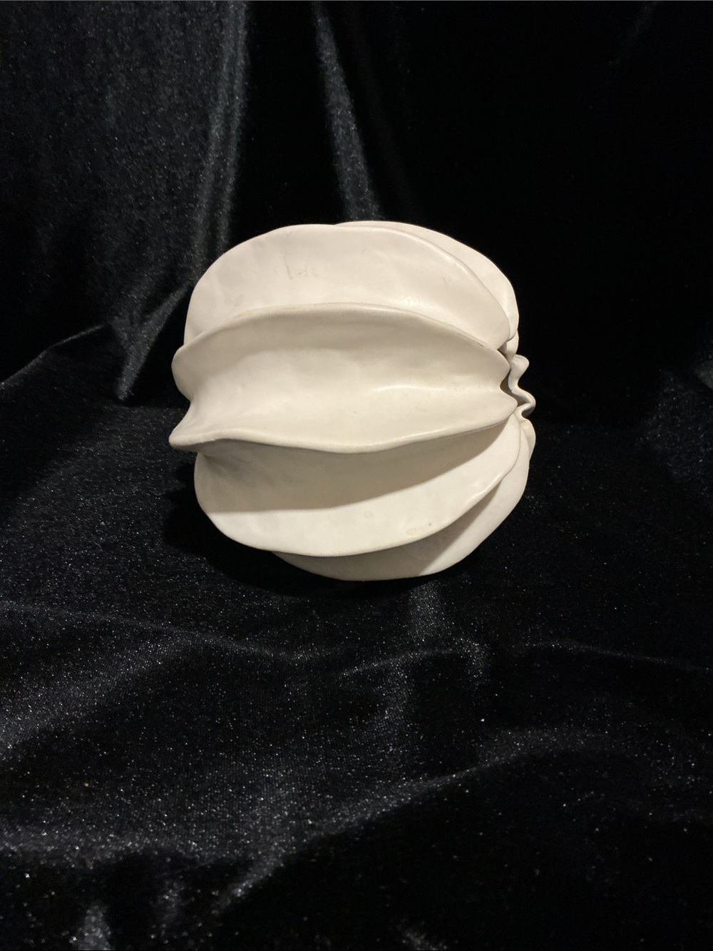 Cream Ceramic Sculptural Sea Star Vase - Picture 3 of 4